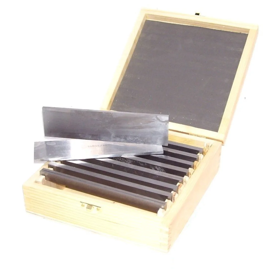 

9 pairs 18pcs Parallel Set Alloyed Tool Steel Parallel Pad Set Parallel Pads Milling Pads Metric Parallel Iron