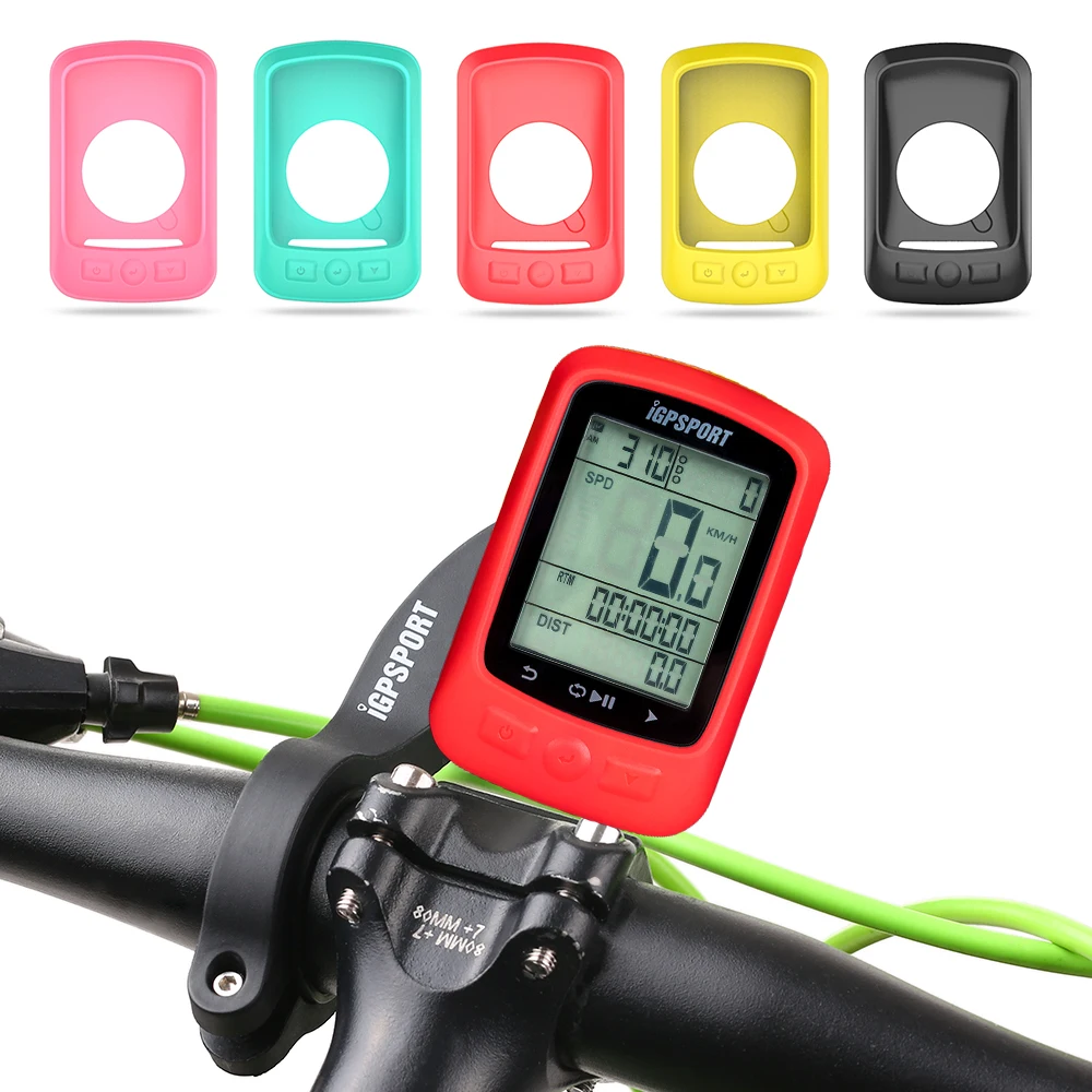 

IGPSPORT Cycling Bike Speedometer Case Bike Computer Cover Silicone Cycling Stopwatch Protective Cover for iGS618 Bike Computer