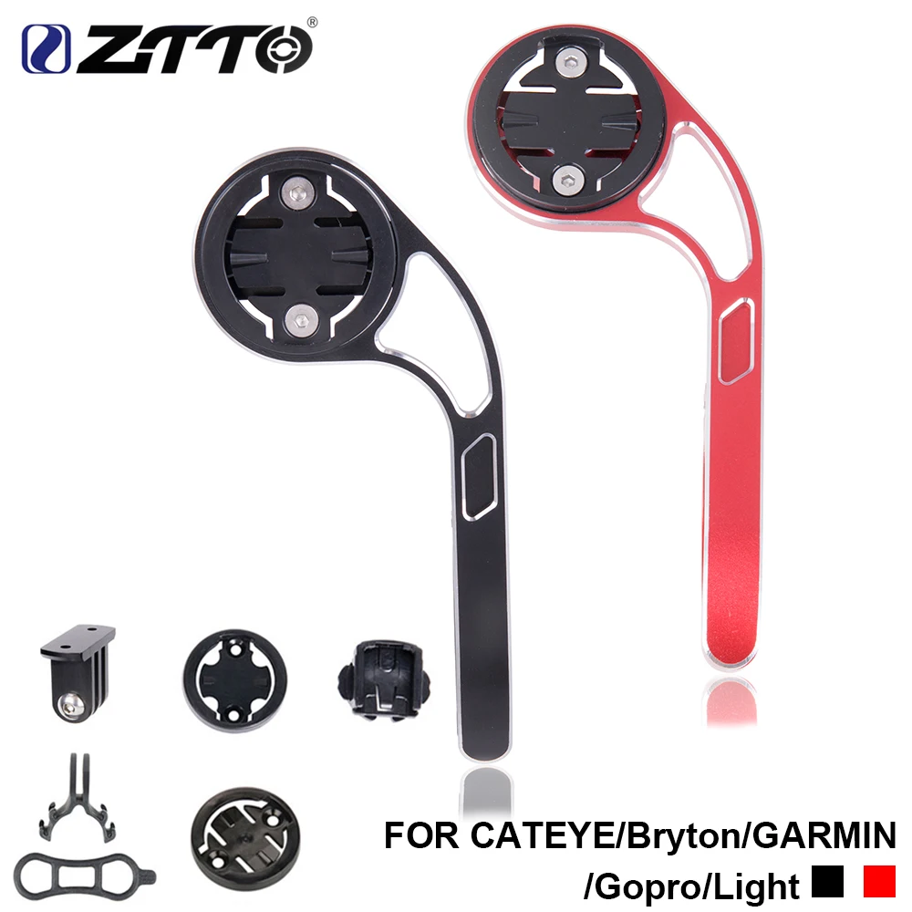 

ZTTO MTB Bicycle GPS Computer Mount Gopro Sport Camera Holder Road Bike Handlebar Light Mount For GARMIN CATEYE Bryton Used