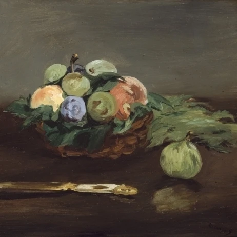 Basket Of Fruit Poster Print by Edouard Manet (24 x 36) | Дом и сад