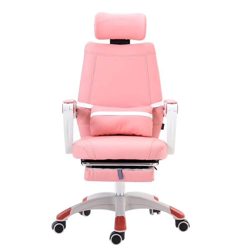 Поворотный бытовой для работы в офисе принести поручень Dawdler розовый принцесса Электрический студент стул