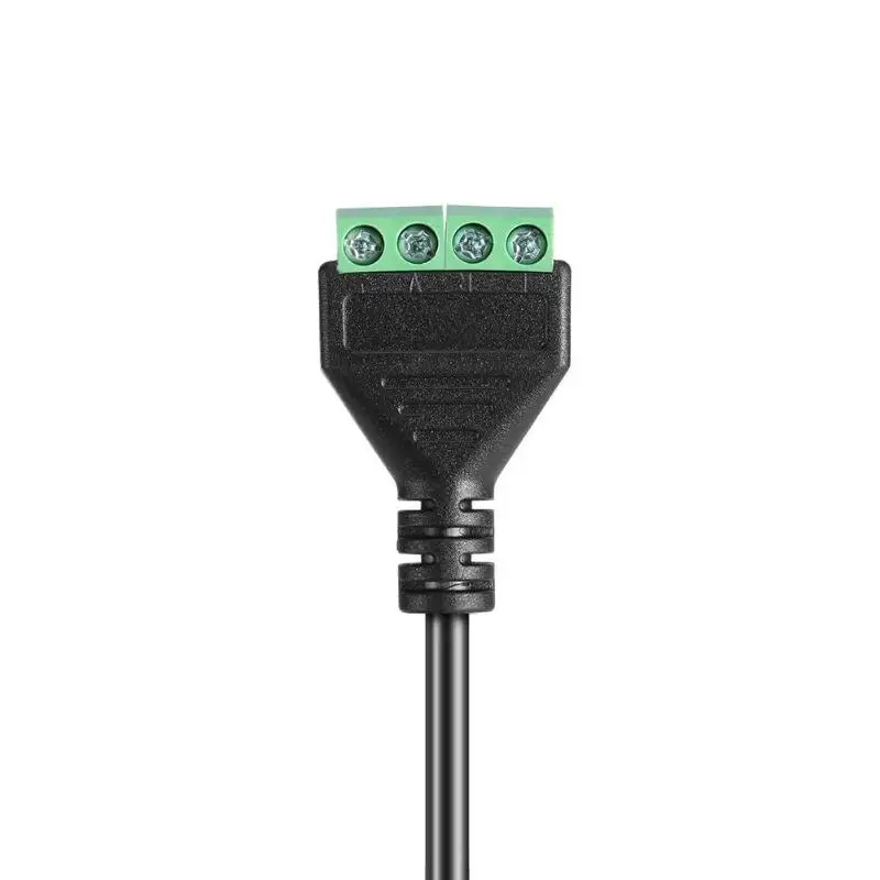 3,5 мм TRRS стерео 4-полюсный штекер для 4Pin AV винт видео щит 30 см балун терминал Соединительный Кабель-адаптер