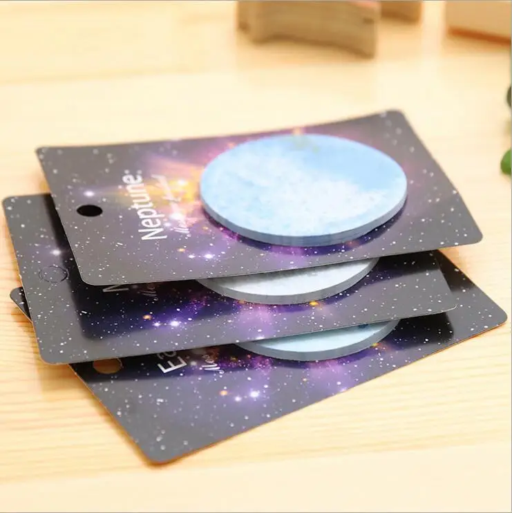Эллен Брук 4 шт. корейский DIY Kawaii Star Sticky Notes креативный блокнот Filofax Memo Pad почта офис