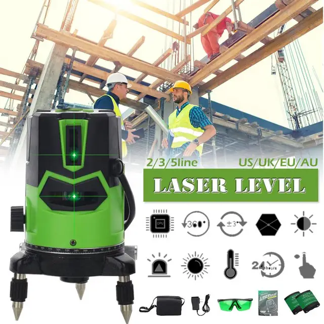 Cheap Laser Level Infrared Ray Green Light High-Precision Automatic Line 2/3/5 Line Glare Level Meter Super Bright Line Instrument Cheap Laser Level Infrared Ray Green Light High-Precision Automatic Line 2/3/5 Line Glare Level Meter Super Bright Line Instrument