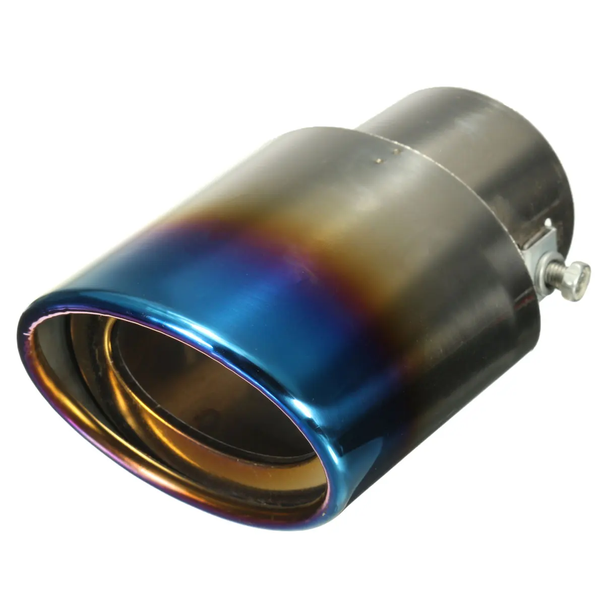 Universal Car Auto Stainless Steel Exhaust Muffler Tailpipe