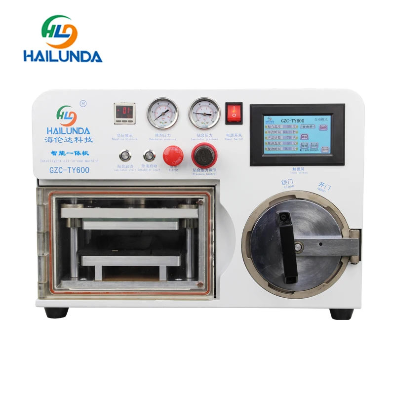 

OCA Vacuum Laminating Machine Build in Air Compressor Vacuum Pump Bubble Removing LCD Refurbish Laminator Machine Tools