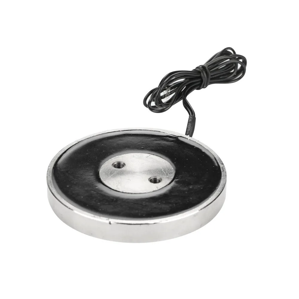 

80/10 Holding Electric Magnet 50KG/500N DC 6V 12V 24V Lifting Solenoid Sucker Electromagnet Non-standard custom