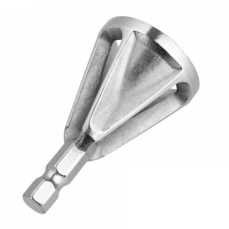 

Stainless Steel Silver Deburring External Chamfer Tool Bit Remove Burr Repair