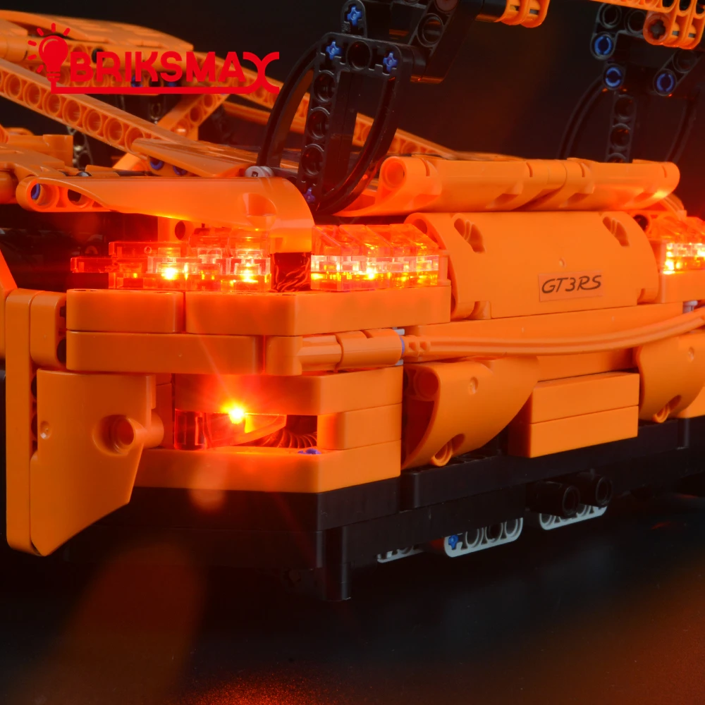 Светодиодный светильник BriksMax для Technic 42056 комплект строительных блоков