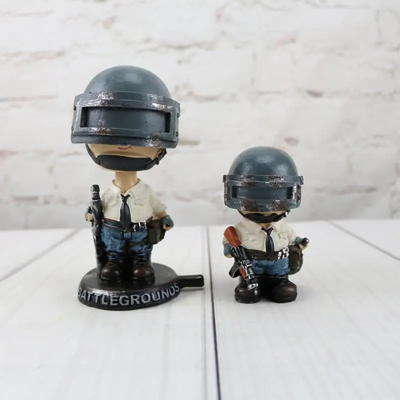 Модель солдата для игры PUBG модель 98K трехуровневая голова военная игрушка
