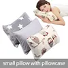 small pillow with pillowcase soft and full core for adult nap rest tiny little sleep pillow send storage bag as gift ► Photo 1/6