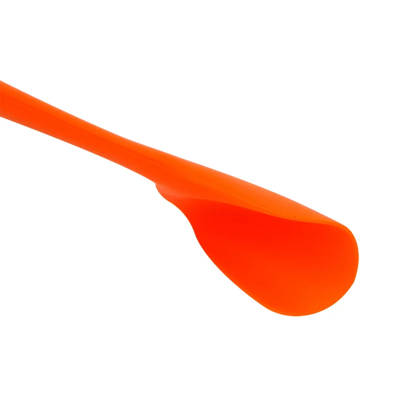 1 шт посуда с длинной ручкой кухонные суповые ложки силиконовая ложка для торта шпатлевка лопатка для перемешивания ложка кухонные инструменты