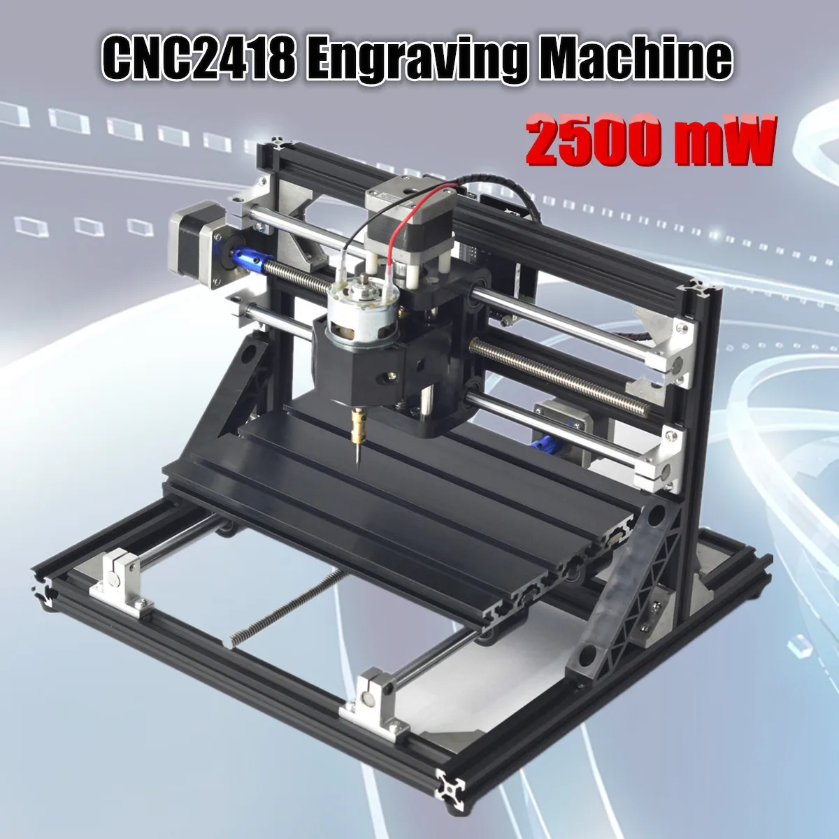 

WOLIKE 2500mW CNC2418 Engraving Machine Laser Engraver Machine Carving Machine Numerical Control Woodworking Machinery 110V-240V