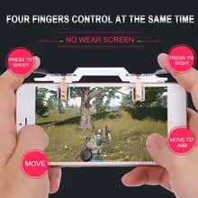 Контроллер геймпада для мобильного телефона, кнопка огня, кнопочный телефон, игровой триггер, игровой шутер для смартфона PUBG