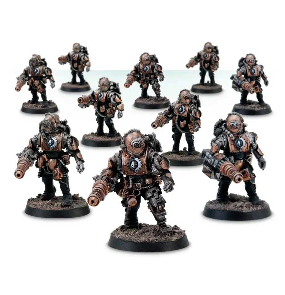 Mechanicum Tech-thrles с митра-замками | Игрушки и хобби
