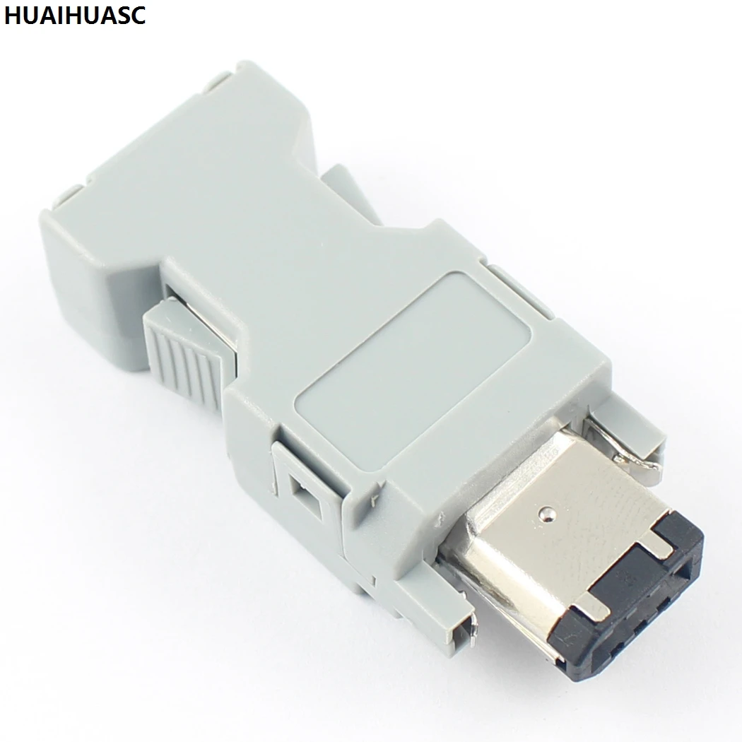 

1Pcs Firewire IEEE 1394 Female 6 Pin Position Solder Plug Connector For Cable