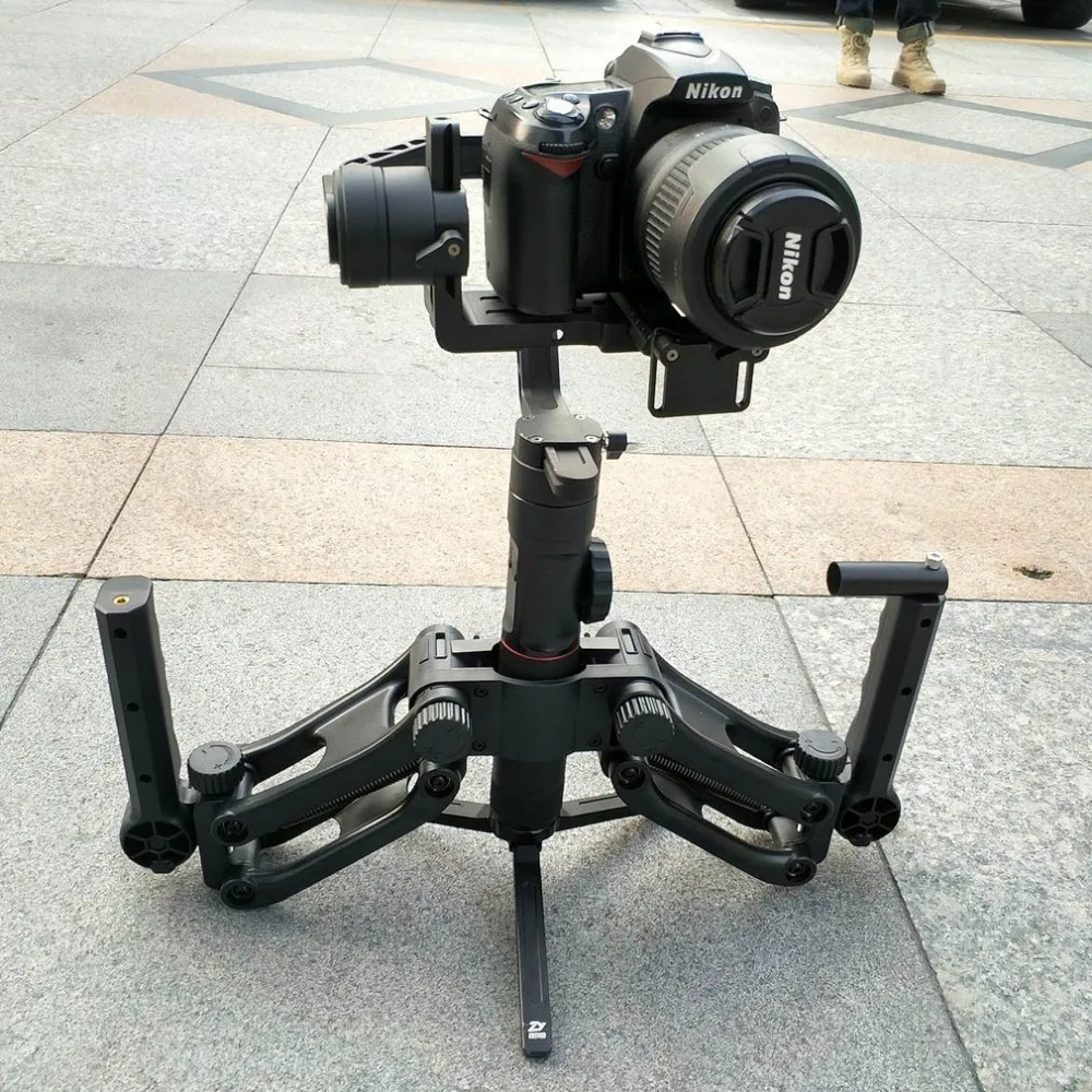 

STARTRC 4-axis Dual Handheld PTZ Stabilizer Damper for DJI Ronin S DJI OSMO FeiyuTech Zhiyun Gimbal DV Camera 1/4''