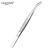 Stainless Steel Nail Art Nippers Tweezers Rhinestones Crystal Sequins Glitter Picking Up Cotton Cleaner Tools Manicure Pedicure ► Photo 3/6