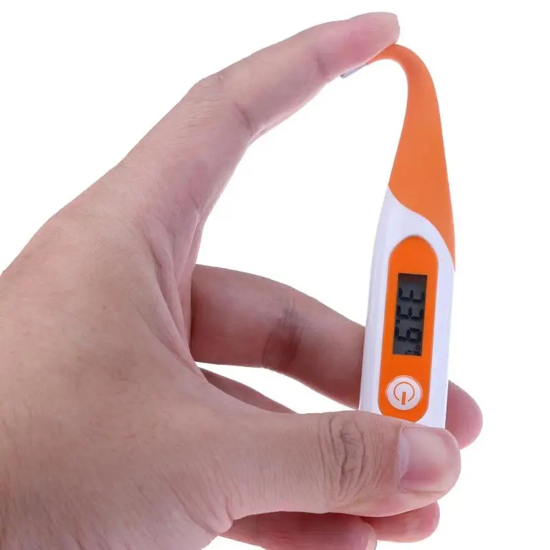 Мягкий термометр для детской головы, электронный ЖК-цифровой медицинский термометр для детей и взрослых, прибор для измерения температуры тела