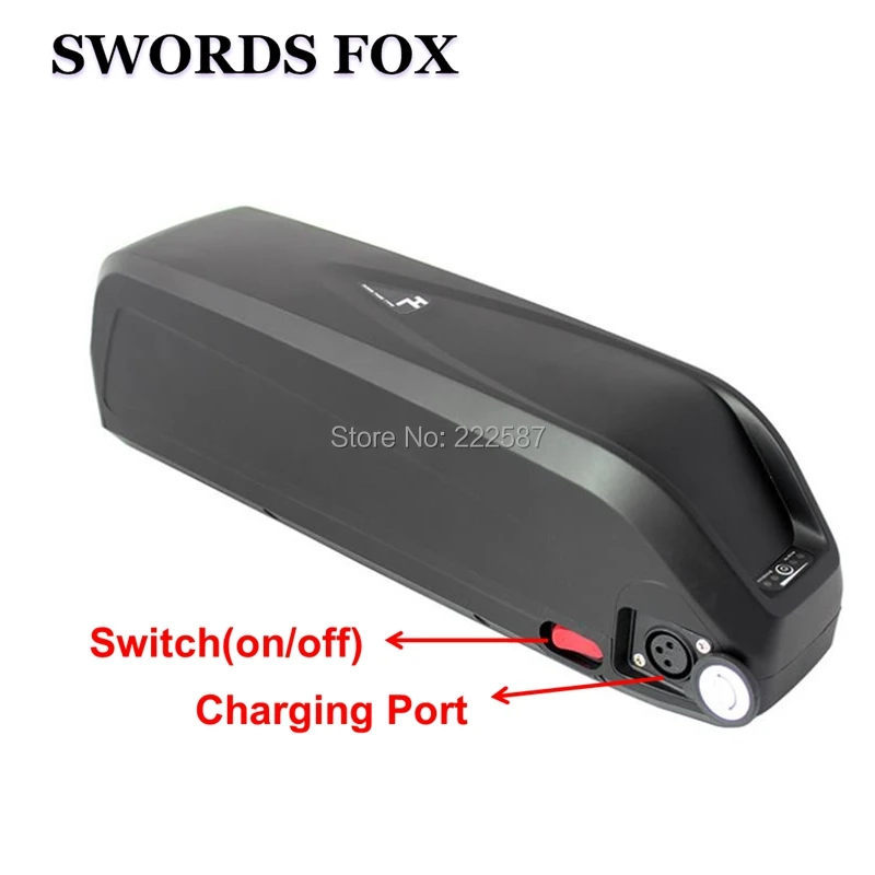 Excellent SWORDS FOX New Arriveral 36V 15Ah 800W 8Fun Electric Bicycle Battery 36V With 5V USB 2A Charger New HAILONG e Bike Battery 0