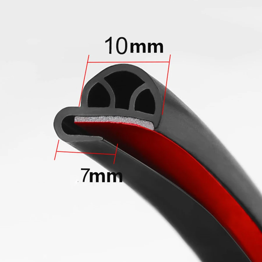 Goede Universele 5 M Afdichtstrip Voor PVC Deur Boot Motorkap Edge Interieur Exterieur