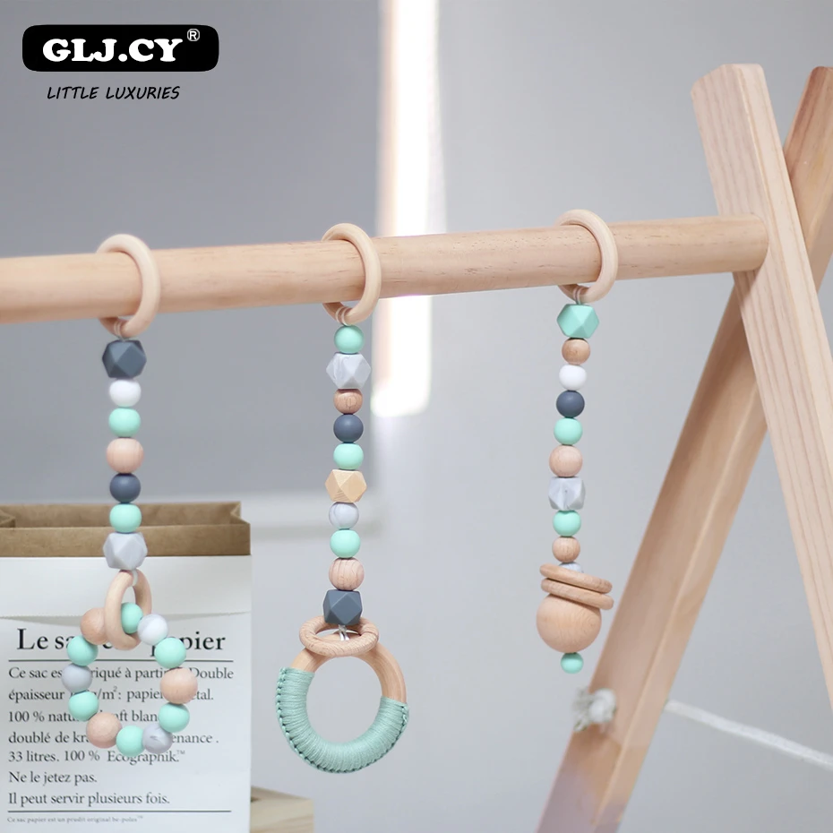 wooden play gym accessories