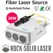 Raycus 30 Вт Q импульсный Ytterbium волоконный лазерный источник генератор ipg лазерная маркировка гравировальная Машина Запчасти