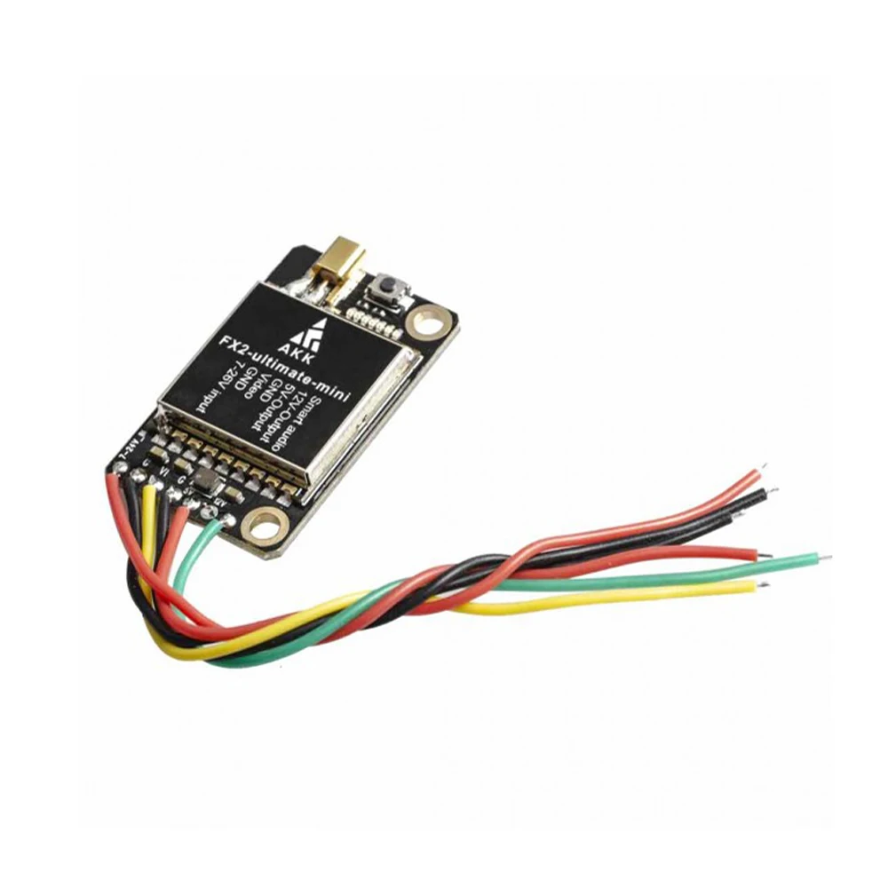 AKK FX2 Mini International 5,8 GHz 40CH 25 mW/200 mW/600 mW/1000 mW переключаемый передатчик FPV Для беспилотных моделей