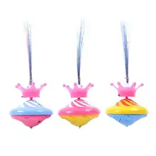 Детская электрическая Корона Гироскоп светодиодный светильник Музыка мигающий волчок Дрифт игрушки для детей классический Спиннер игрушка Подарки на день рождения