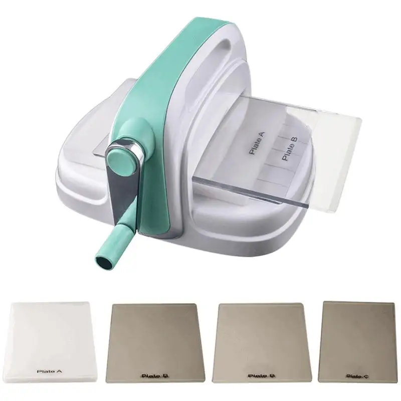 

DIY Embossing Machine Embossing Large Size Green Hand Paper Art Cutting Thin Making Tool Scrapbooking Paper Card Toy Home Decor