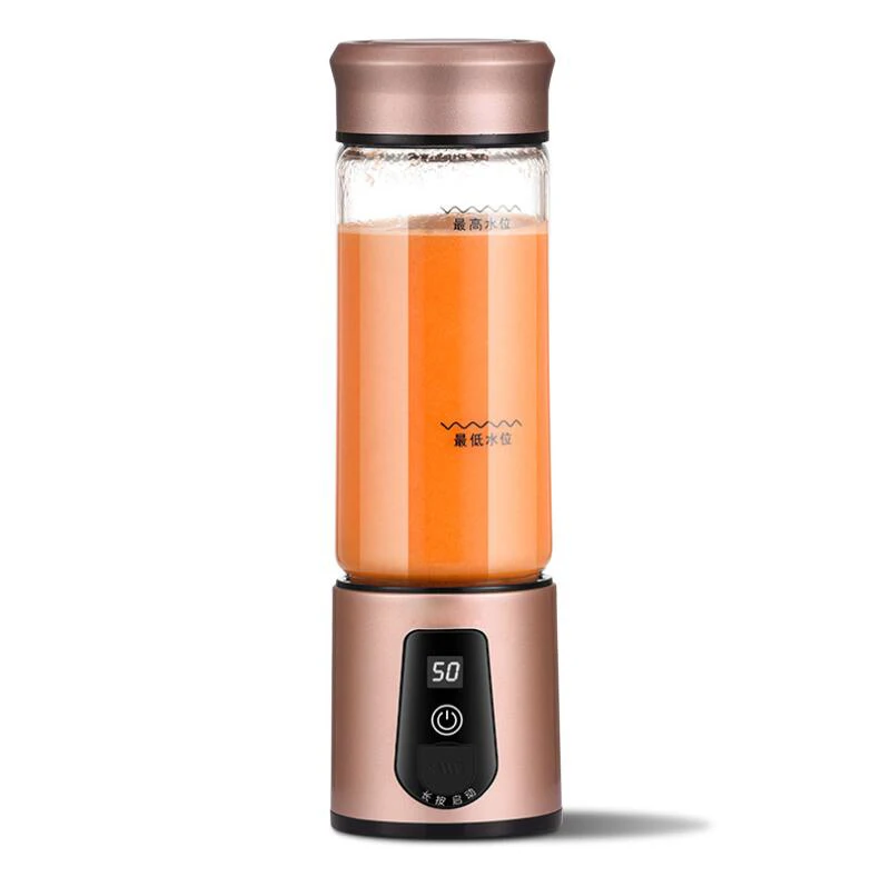 

450ml Mini USB Rechargeable Portable Electric Fruit Juicer Smoothie Maker Blender Machine Sports Bottle Juicing Cup