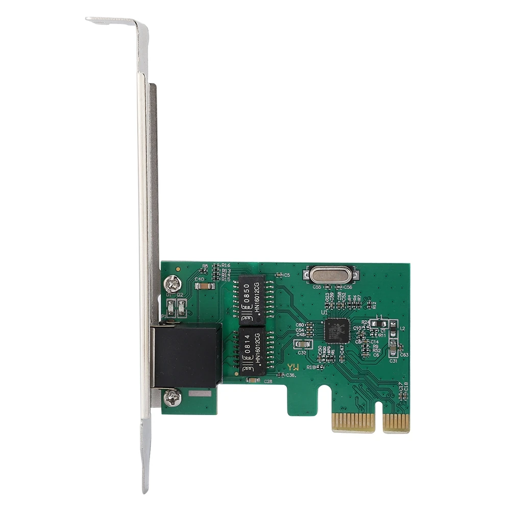 PCI E однопортовая настольная сетевая карта Realtek RTL8111E 10/100/1000 Мбит/с Gigabit Ethernet Лидер