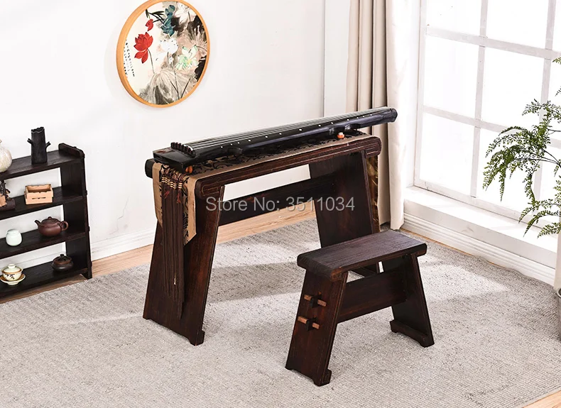 zither and Guqin tables and benches can be dismantled to imitate the ancient Ming and Qing Dynasties calligraphy tea table zither and Guqin tables and benches can be dismantled to imitate the ancient Ming and Qing Dynasties calligraphy tea table