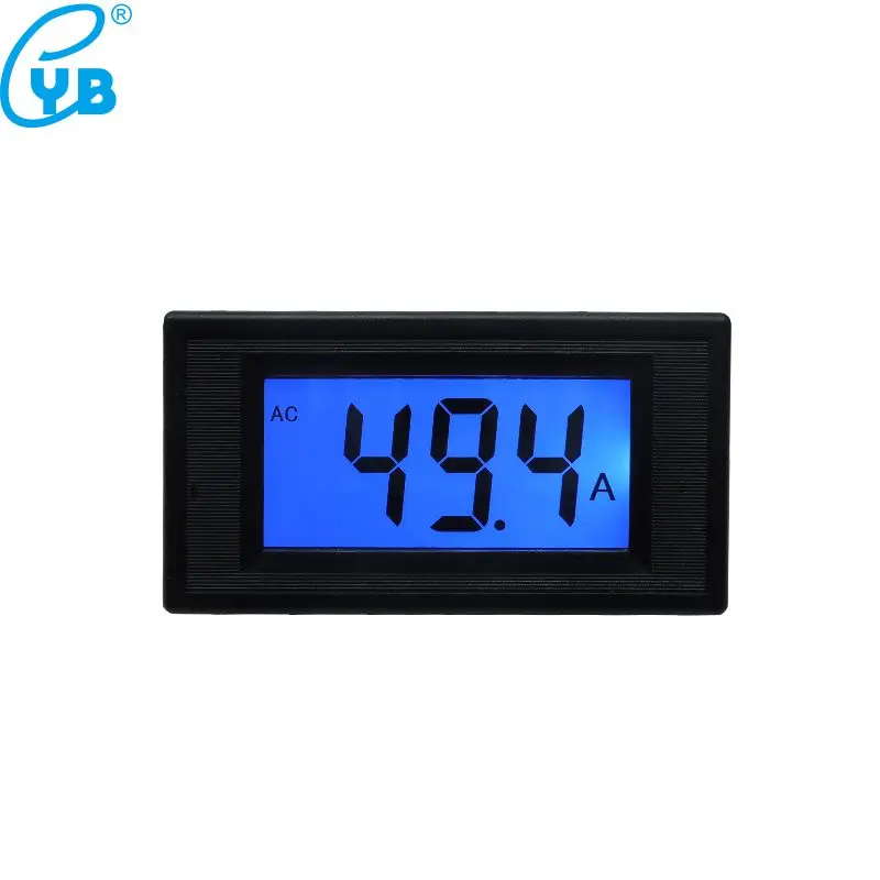 YB5135D Амперметр измеритель тока AC 200mA 2A 10A 50A 100A 200A 300A 500A ЖК цифровой индикатор