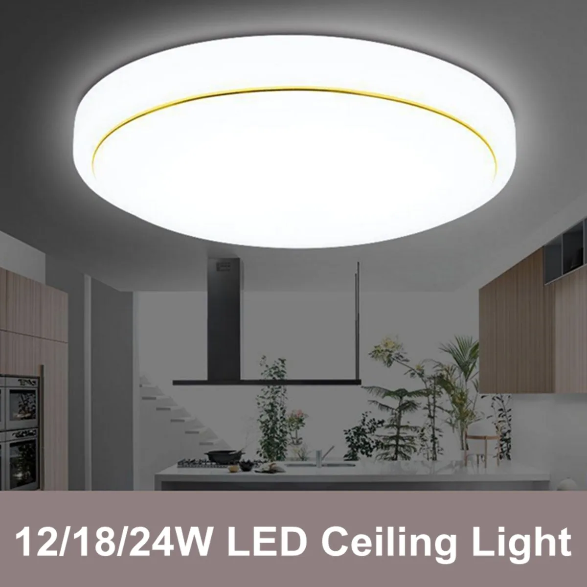 

24W 18W 12W Panel Lamp LED Ceiling Light Down Light Surface Mounted AC 100-240V Modern Lamp Home Bedroom Lighting Fixtures