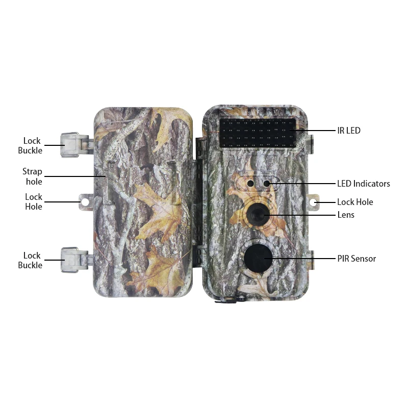 

Outdoor Wildlife Hunting Photography Camera 940NM Infrared Motion Detection Trail Cameras for Security Farm Fast Trigger Time