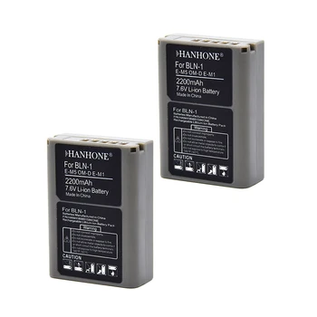 

2PCS 2200mAh BLN-1 BLN1 PS-BLN1 Digital Camera Battery For OLYMPUS E-M5 OM-D E-M1 E-P5 L15 EM5 OMD E-M5 II Camera Battery