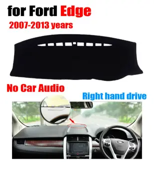 

Car dashboard cover mat for Ford Edge 2007-2013 Low configuration Right hand drive dashmat pad dash cover auto accessories