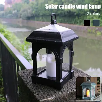 

Solar Powered Courtyard Candle Light Garden Solar Hanging Lamp Landscape Light Solar Solar Garden Light