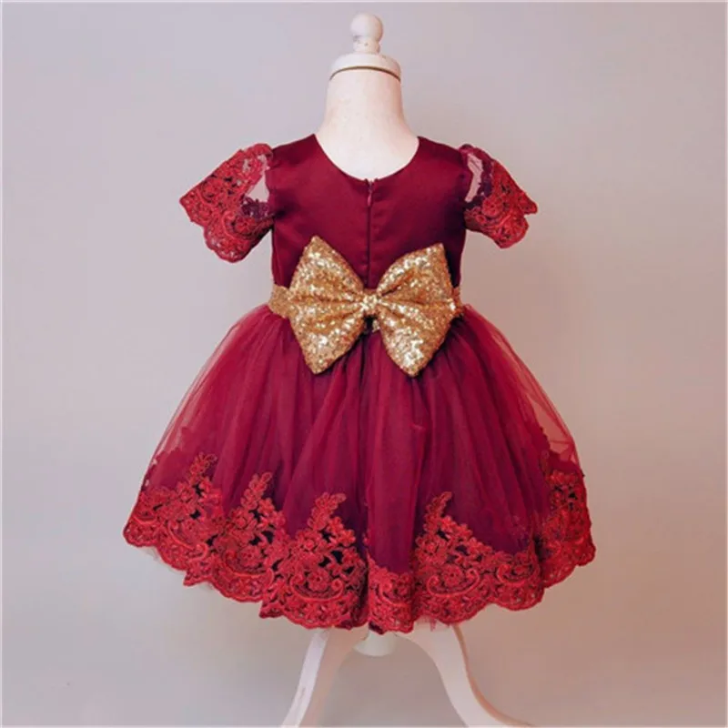 

Flower Kids Baby Girl Princess Bridesmaid Petal Tulle Party Formal Dress Dresses New Hot Sale Comfortable Cotton Cute Lace Flowe