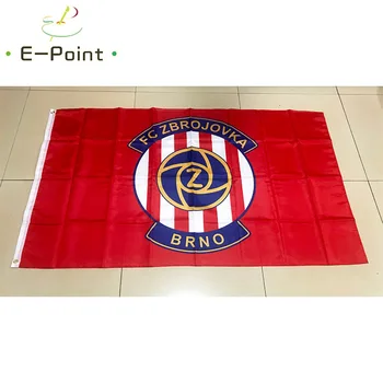 

Czech Republic FC Zbrojovka Brno 3ft*5ft (90*150cm) Size Christmas Decorations for Home Flag Banner Gifts