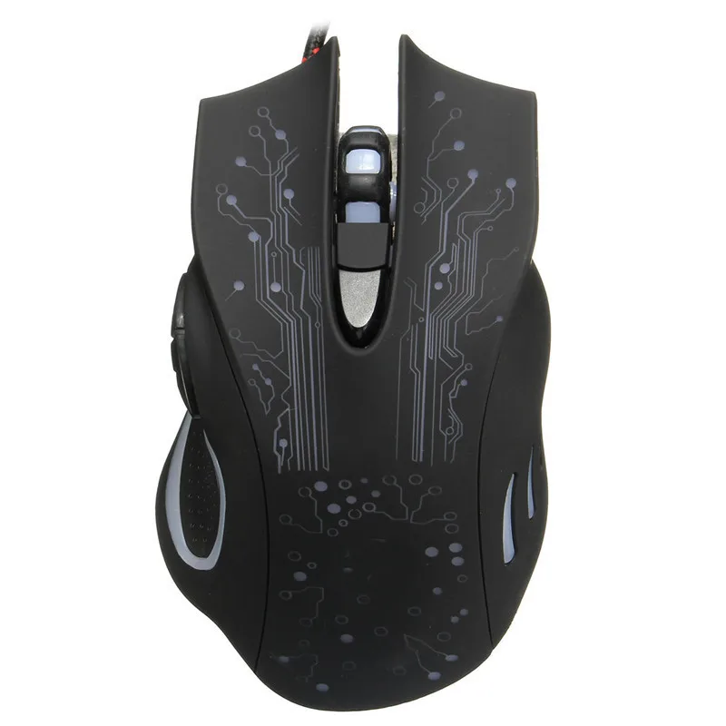 

High Quality Pro Game Mouse 6 Button Backlit 5500DPI Optical Gamer USB Wired Backlight Gaming Mice For PC Laptop