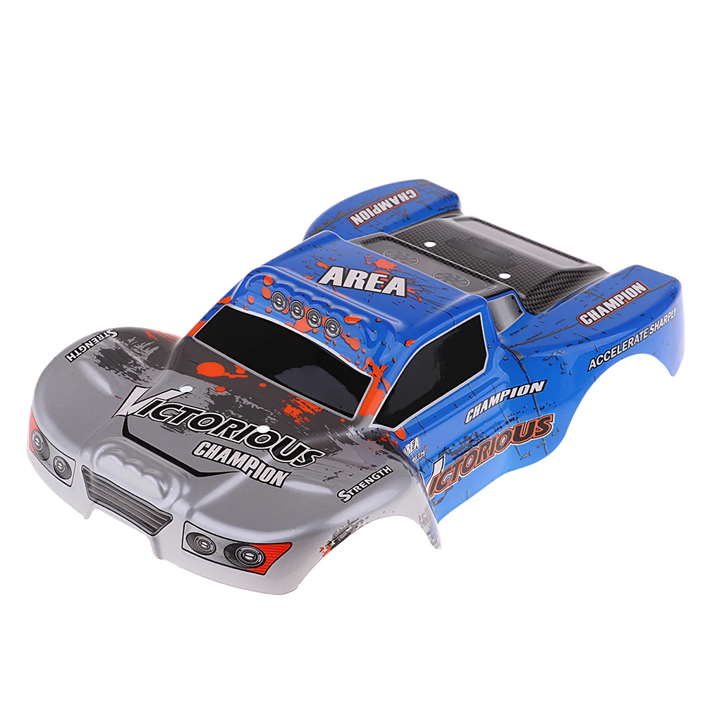 

MagiDeal 1:18 Radio Control Car Body Shell Skin Main Body Shell Spare Parts for 1/18 Wltoys A969 A969-B DIY