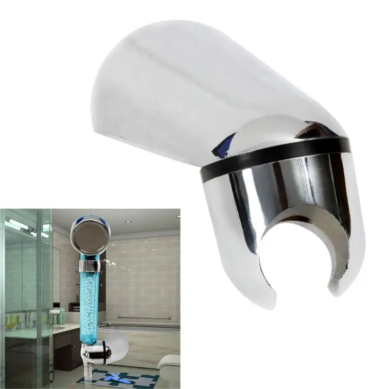 

Universal Bathroom Shower Head Holder Wall Mount Bracket Set Screw Eco Friendly Bath Home Suppliers Accessories Drop Shipping