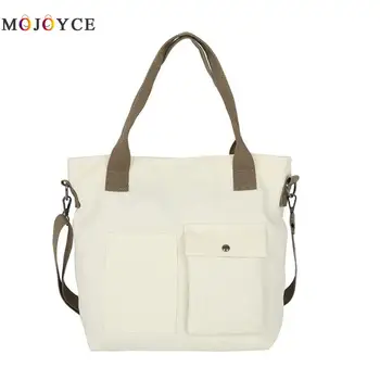 

Large Capacity Women Top Handle Bags Casual Canvas Handbag Crossbody Bag Bolsa Feminina
