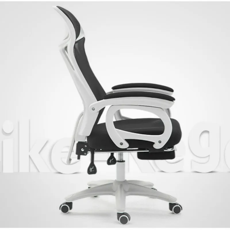 Quality Computer Chair Lumbar Massage Boss Executive Office Chair Mesh Lift Swivel with Retractable Footrest Office Chairs