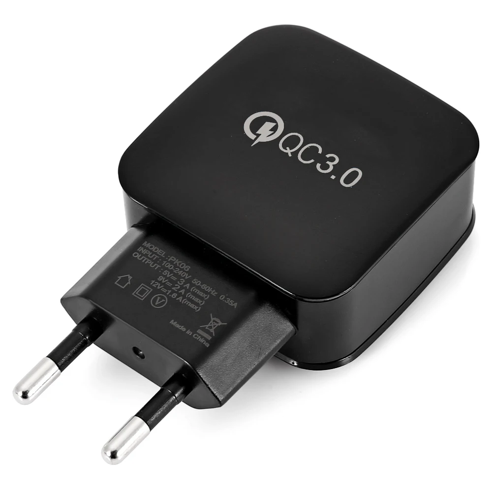 Gocomma QC 3 0 путешествия большой адаптер питания настенное зарядное устройство