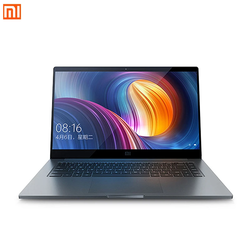 Оригинальный Xiaomi Тетрадь Pro 16 GB + 256 GB SSD Оперативная память дюймов Intel Core i7-8550U 4 ядра Win10 15,6 отпечатков пальцев Сенсор игровой ноутбук