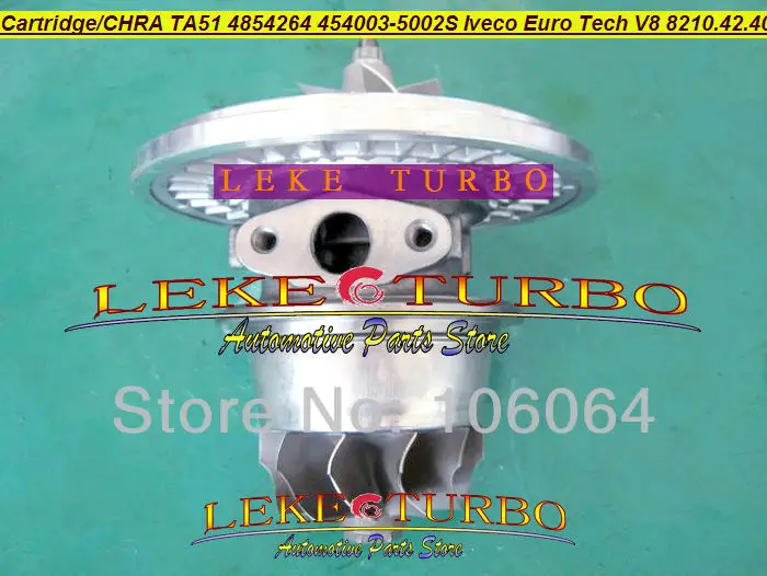 

Turbo Cartridge CHRA Core TA5126 4854264 454003-0002 454003-5002S 454003 Turbocharger For IVECO Euro Tech V8 8210.42.400 17.2L