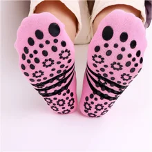 Полосатая повязка новые женские анти- хлопковые носки для йоги женские дышащие спортивные носки для пилатеса балетные танцевальные носки тапочки для йоги девочек